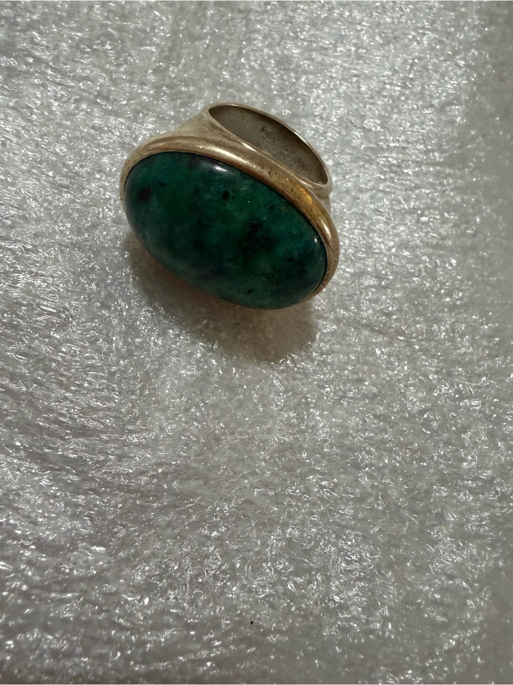 Silpada Stirling Silver Ring with Green Teal Stone - Picture 8 of 8